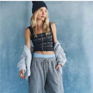 NEW FP MOVEMENT Arrondi Fairsle Cami